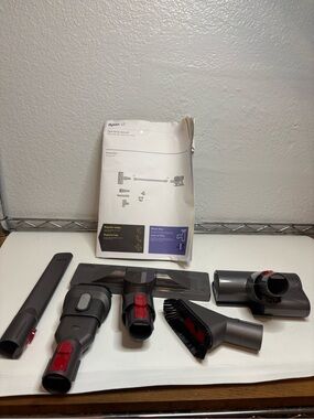 Dyson Grey and Red Vacuum Accessory Tool Kit